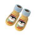 thumbnail image 3 of Gustave Baby Boy Girls Toddlers Socks Animal Moccasins Non-Skid Indoor Slipper Winter Warm Infant Booties Shoes (18-24 Months), 3 of 9