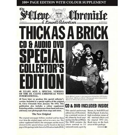 Thick As A Brick (40th Anniversary) (CD/DVD)