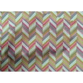 thumbnail image 4 of oneOone Cotton Cambric Fabric Herringbone Geometric Print Fabric By Yard 56 Inch Wide, 4 of 4