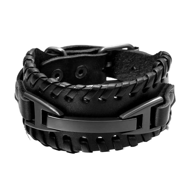 Qarigey de reloj para hombre, decoración de vestido, decoraciones de joyería, para hombre, pulsera, adorno de muñeca, accesorio de Ropa, zapatos y accesorios Miscelánea Negro Qarigey AP015350-01