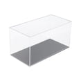 thumbnail image 1 of Vitrina acrílica apilable con base para guardar coches de juguete. Organizador de almacenamiento para coches de juguete. Resistente al polvo. 33 cm x 16 cm x 14 cm, 1 of 9