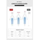 thumbnail image 5 of Jeans Sidefeel para mujer, pierna ancha, cintura alta, color blanco, talla 12, 5 of 9