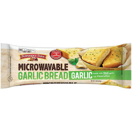 Pepperidge Farm Frozen Garlic Microwaveable Garlic Bread, 8 oz. (Best Frozen Broccoli Brand)