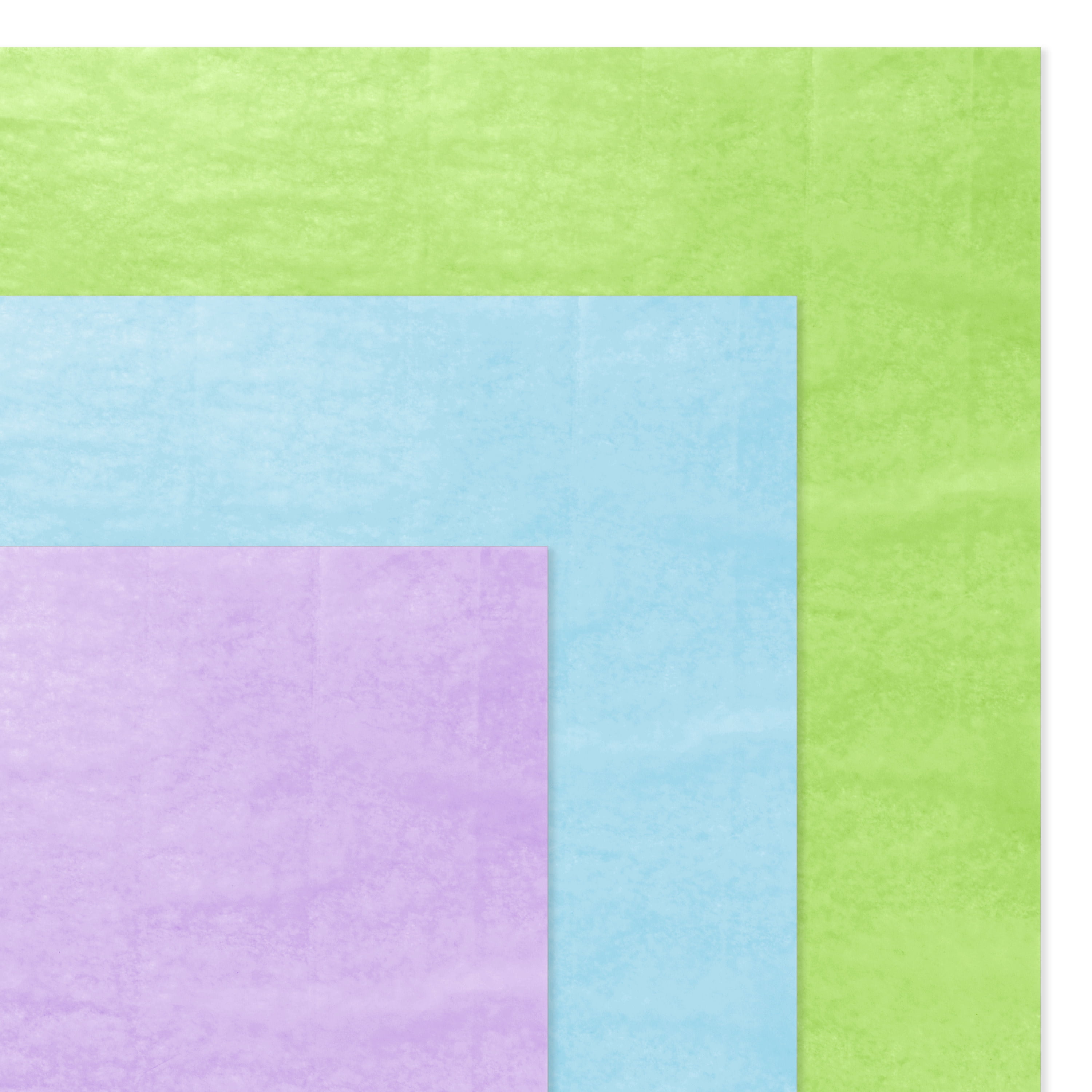Hallmark 6-Pack Assorted Tissue Paper (Pastel Solids) 30 sheets