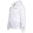 thumbnail image 3 of Champion Chaqueta sudadera con capucha para hombre - Sudadera con capucha y cremallera completa, Heavy Soft, forro polar, logotipo bordado Blanco L (Large), 3 of 3