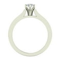 thumbnail image 3 of 3/4 ct tw Marquise Diamond Engagement Ring 14K White Gold (G, SI), 3 of 5