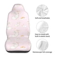 thumbnail image 5 of Pofeuu Rainboe And Rabbit Print Automotive Car Seat Covers Flat Cloth Full Set Seat Covers,Car Seat Covers front seats for Cars Trucks and SUVs(Two packs), 5 of 7