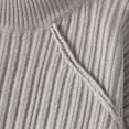 thumbnail image 7 of M-4X Mens Plus Size Sweaters Long Sleeve Crewneck Big & Tall Sweatshirts Casual Solid Color Stretchy Pullover Chunky Knitted Warm Sweater Tops, 7 of 7
