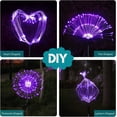 thumbnail image 4 of Luces solares para fuegos artificiales JjGoo, paquete de 2, 150 LED, color morado, IP65, 4 of 7