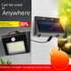 thumbnail image 2 of Lámpara solar dividida de 2,5 metros para exteriores, inducción, brillante, impermeable, LED, para patio, campo, calle, 2 of 3