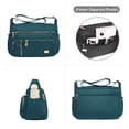 thumbnail image 2 of Bandolera NPBAG para mujer, de nailon impermeable, azul turquesa, 2 of 7