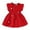 Red, variant on Toddler Christmas Dress Crew Neck A-Line Sleeveless Girls Winter Dress Girls Outfits Little Girls Dress 2Y