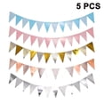 thumbnail image 1 of Juego de 5 piezas banderines JanHm 5 colores diferentes, 1 of 4