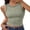 04-Sage Green, variant on ANRABESS Womens Color Block Tank Tops High Neck Sleeveless Racerback Ribbed Knit Fitted Basic Tee Shirts 2026 Summer Clothes Navy Blue Small