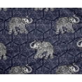 thumbnail image 4 of oneOone Tissu Polyester Lycra Imprimé Éléphant au Mètre 56 Pouces de Large, 4 of 4
