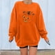 thumbnail image 3 of Sudadera con capucha de Halloween de manga larga informal suelta con estampado de cuello redondo para mujer Pompotops  gfhjh2492, 3 of 4