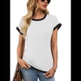 thumbnail image 1 of Camisetas de Corta para Mujer Blancas L, 1 of 7