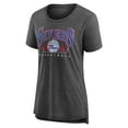thumbnail image 2 of Women's Gray Philadelphia 76ers Selection Tri-Blend T-Shirt, 2 of 3