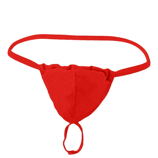 Intimates Men's Fashion Sretch G-string T-back Micro Thong Briefs Underwear One size