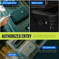 thumbnail image 3 of VAULTEK LifePod Secure Waterproof Travel Case Rugged Electronic Lock Box Travel Organizer Portable Handgun Case with Backlit Keypad (Covert Black), 3 of 5