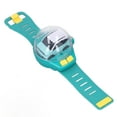 thumbnail image 3 of Mini reloj de coche con control remoto, juguete desmontable con carga USB, reloj de pulsera de carreras para niños y niñas, regalo de cumpleaños, color verde, 3 of 14