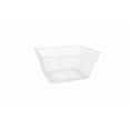 thumbnail image 2 of White Rectangle Wire Basket 6 Pack - Versatile Metal Wire Baskets Centerpieces Floral Arrangements Decor Gifts Storage Crafts Classroom School Office Garden, 2 of 4