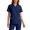 Blue, variant on ASDFVBKG Medical Women's Scrub Top Short Sleeve V-Neck Medical Uniform Pocket Solid Plus Size 2026 Comfy Workwear Scrub Tops Royal Blue 2XL