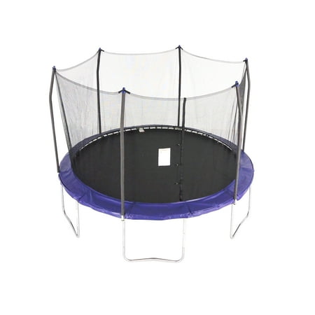 Skywalker Trampolines 12-Foot Trampoline, with Safety Enclosure, (Best Way To Anchor A Trampoline)