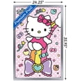 thumbnail image 3 of Hello Kitty: 21 Sugar Rush - Rainbow Wall Poster, 22.375" x 34" Framed, 3 of 5