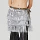 thumbnail image 5 of Falda corta de medio cuerpo con lentejuelas y borlas para mujer, delantal de poliéster, para fiesta de baile de carnaval, moda femenina, 5 of 8