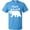 Pacific Blue, variant on Inktastic Mimi Bear in White T-Shirt