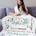 thumbnail image 4 of Best Friend Birthday Gift for Women, Bestie Gifts for Women, Friendship Gifts Birthday Gift for Bestie BFF Best Friend Blanket Throw 60"x50", 4 of 6