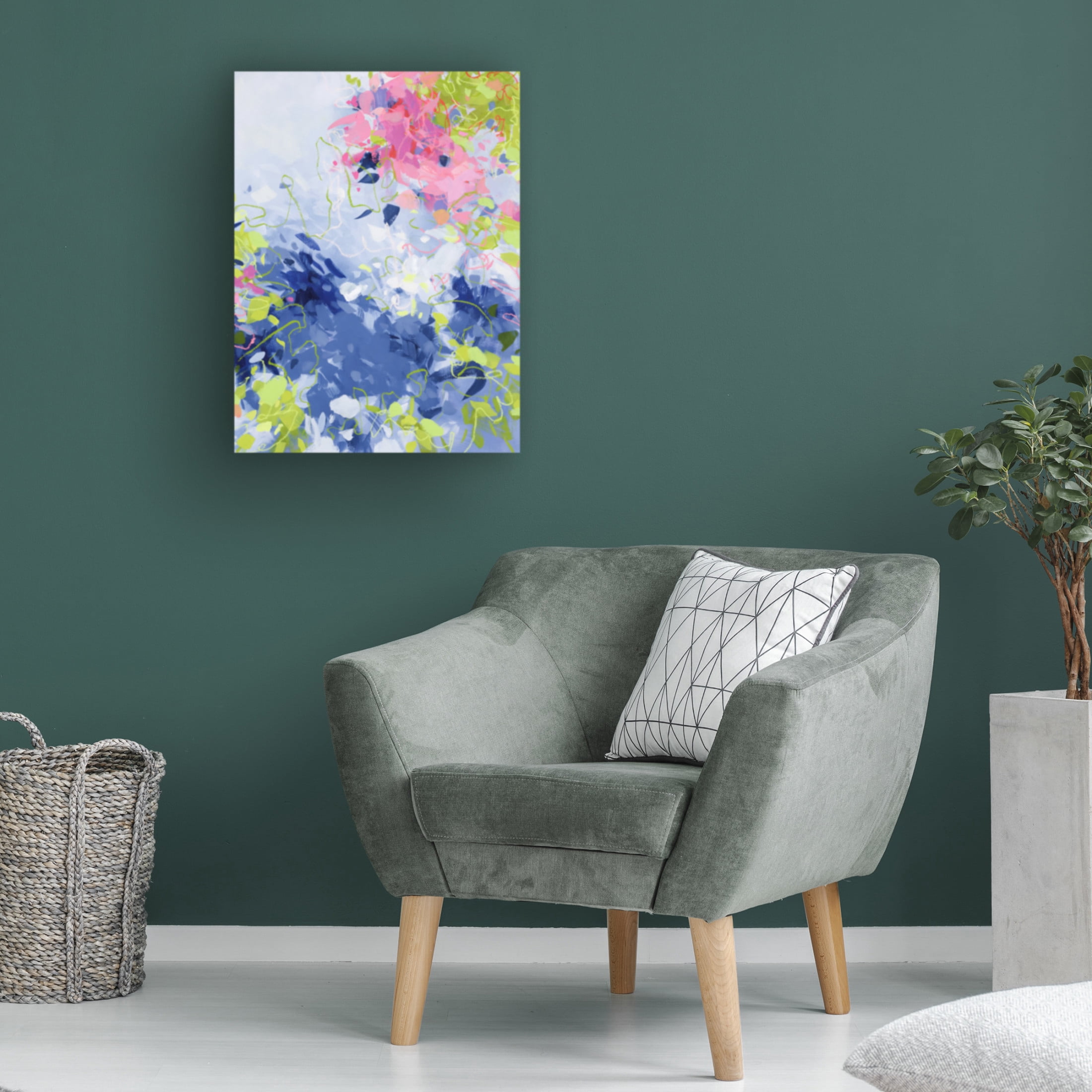 Canvas Wall Art - Cameron Schmitz 'Spring Ascent' Wall Art for Living Room, Bedroom, or Office Décor by Trademark Fine Art - 18 x 24 Inches