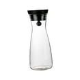 thumbnail image 4 of Jarra de bebidas Strade Fareast Limited Jarra de agua fría y caliente Jarra de jugo de leche Jarra fría Botella de agua de vidrio con tapa para refrigerador 1800ml, 4 of 8