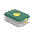 thumbnail image 2 of AMERTEER Household Dumpling Box Large Capacity Food Preservation Case Multipurpose Dumpling Storage Box, 2 of 2