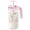 Pink, variant on Borosilicate Glass Formula Mixing Pitcher with Time Dial, 32oz True Capacity BPA-Free Baby Bottle Mixer, Dishwasher-Safe Breastmilk Pitcher for Pitcher Method, Overnight Feeding & Twins