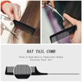 thumbnail image 5 of Hairdressing Set - 3pc Combs & Brushes Including Pin Tail & Anti Static Fine Tooth Comb for Professional Salon Styling, 5 of 5