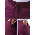 thumbnail image 4 of Adar Pro Scrubs For Women - Skinny Leg Yoga Scrub Pants, 4 of 7
