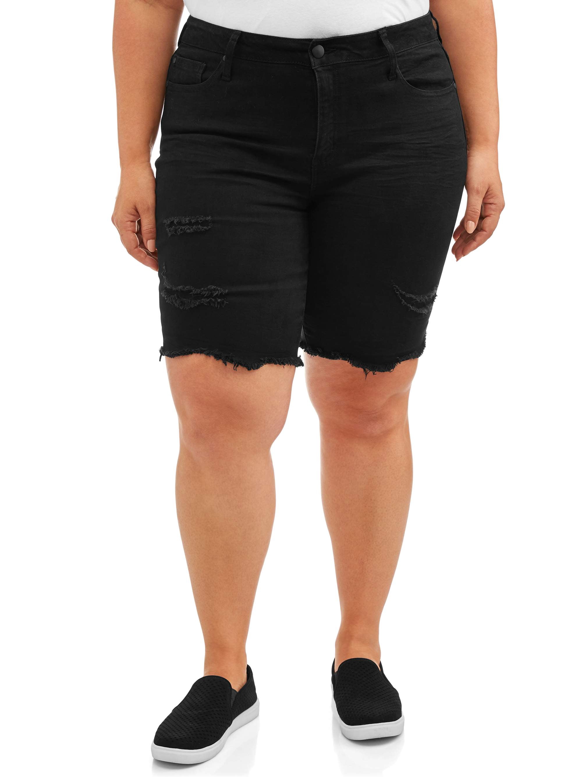 destructed bermuda shorts