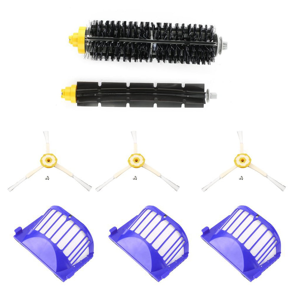 Robot Vacuum Cleaner Spare Parts For iRobot Roomba 600 Series Clean Brush Filter 