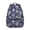 Geometric Mandala Blue, variant on Geometric Diamond Beige Pattern Backpack for School, Cute School Bag with Adjustable Shoulder Straps and Padded Back, 15.3"x11"x7.1"