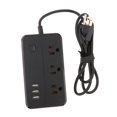 thumbnail image 1 of 3 USB léfono Múltiples tomas de corriente 6 Tomacorriente . UU. de regleta para carga léfono móvil hogar / rest perfke regleta, 1 of 9
