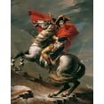 thumbnail image 2 of David, Jacques-Louis 15x18 White Modern Wood Framed Museum Art Print Titled - Napoleon Crossing the Alps, 2 of 4