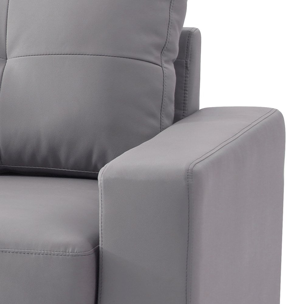 Glory Furniture Newbury Loveseat in Gray Color