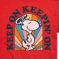 thumbnail image 3 of Peanuts - Keep On   - Men's Short Sleeve Graphic T-Shirt, 3 of 6