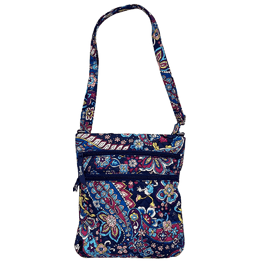 Vera Bradley x Disney paisley hotsell Triple Zip Hipster