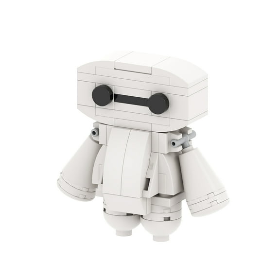 MOOXI Baymax BrickHeadz Building Set,Creative Cute Building Blocks Children Kit,Gifts for Kids(64pcs)