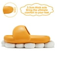 thumbnail image 2 of Pillow Slippers for Women Men Non-Slip Quick Drying Bathroom Shower Sandals Thick Sole Cloud Slides Indoor & Outdoor, 2 of 7