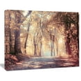 thumbnail image 3 of Tableau sur toile imprimée Design Art Paysage forêt magnifique Automne en or, 3 of 3