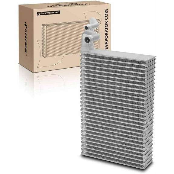 A-Premium A/C Evaporator Core Compatible with BMW 525i, 525xi, 528i, 528xi, 530i, 530xi, 535d, 535i, 535i GT, 535xi, 540i, 545i, 550i, 550i GT, 640i, 645Ci, 650i, 740i, 740Li, 750i, 750Li, 760Li, M5